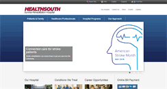 Desktop Screenshot of healthsouthsunrise.com