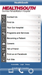 Mobile Screenshot of healthsouthsunrise.com
